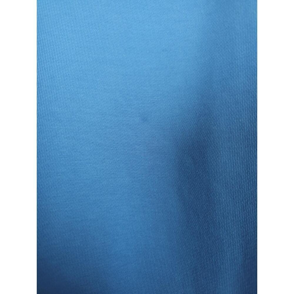 Helmut Lang Mens Postcard Graphic Sweatshirt Sz Small Pond Blue French Terry NWT - Picture 2 of 12